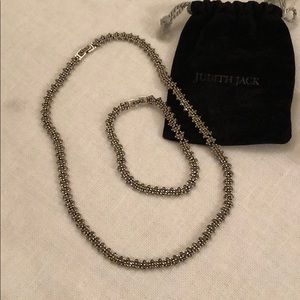 Judith Jack necklace & bracelet set
